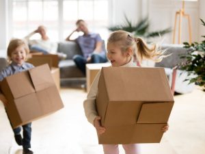 Moving with children