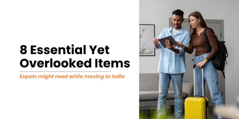 8 Essential yet Overlooked Items Expats need moving to India